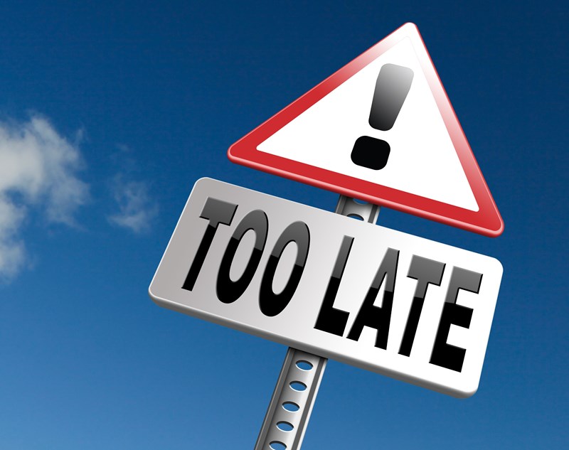 Did you file before the deadline?